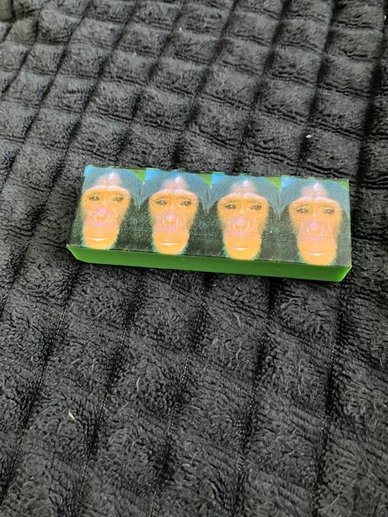 Grote nieuwe gom met apen foto, Diversen, Schrijfwaren, Ophalen of Verzenden, Nieuw