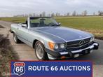 Mercedes-Benz 560 SL | 1987 | Route 66 Auctions, Auto's, Zwart, Mercedes-Benz, Bedrijf, Handgeschakeld