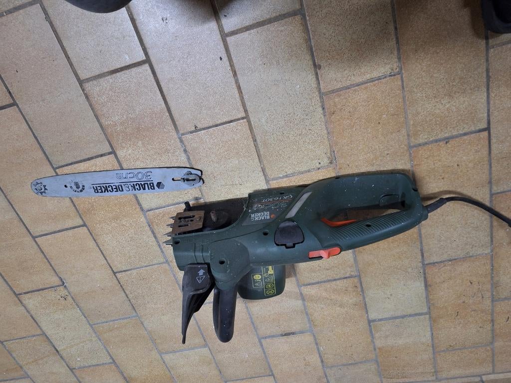 Kettingzaag, Ophalen, Kettingzaag