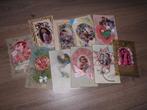lot 10 CPA cartes postales fantaisie dentelles ..., Enlèvement ou Envoi