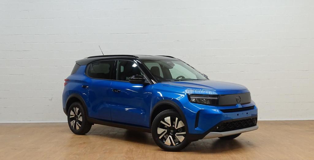 Opel Frontera 1.2 T GS eDCT 7 SEATS, Auto's, Opel, Stof, Regensensor, Blauw, 610 kg