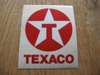 Sticker Texaco 7,5 x 9 cm, Verzamelen, Ophalen of Verzenden, Nieuw, Bedrijf of Vereniging