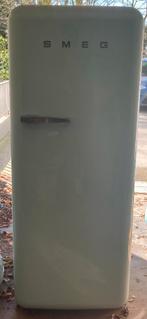 Frigo SMEG – couleur vert d'eau – bon état, Avec compartiment congélateur, Utilisé, 200 litres ou plus, 45 à 60 cm