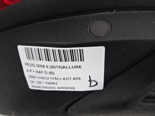 CAPTEUR AIDE AU STATIONNEMENT 3008 II (M4 / MC / MJ / MR), Utilisé, Peugeot