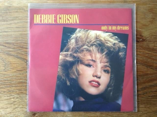 single debbie gibson, Cd's en Dvd's, Vinyl Singles, Beschermende buitenhoes, Fotohoes, Originele persing, Single, 1980 - 1989