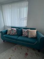 Superbes chaises longues bleu/vert + coussins, Enlèvement