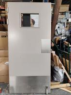 Klapdeur met glas, Doe-het-zelf en Bouw, Deuren en Vliegenramen, Ophalen, Gebruikt, 80 tot 100 cm, Binnendeur