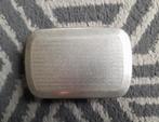 Oude intacte inox tabaksdoos, Verzenden, Gebruikt