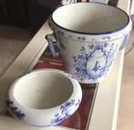 Bloempot in delft, Ophalen, Zo goed als nieuw