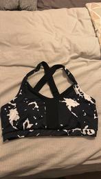 Mooi sport bh zwart en wit, Kleding | Dames, Sportkleding, Ophalen, Wit, Maat 42/44 (L), Zo goed als nieuw