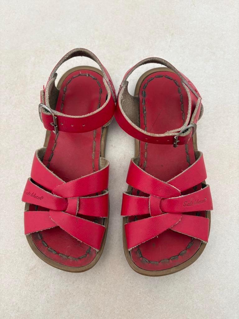 Waterbestendige leren sandalen Salt Water maat 28, Ophalen, Gebruikt, Meisje, Overige typen