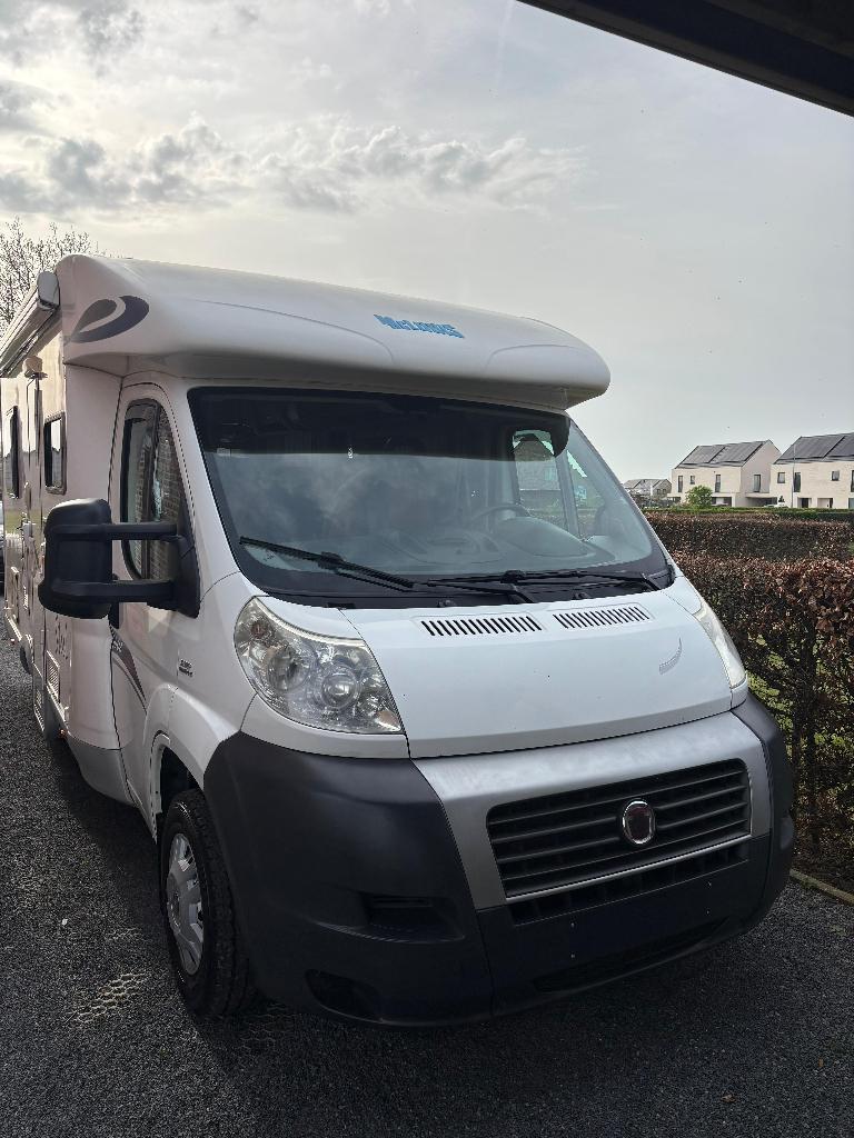 McLouis - Fiat Camper - 2009 - 80 000 km - Excellent état, Caravanes & Camping, Camping-cars, Siège de train, Airbags, Fiat, Boîte manuelle