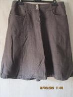 Jupe brune en 100% lin « JBC » « Russo & Conti », T : 40, Vêtements | Femmes, Taille 38/40 (M), JBC, Comme neuf, Brun
