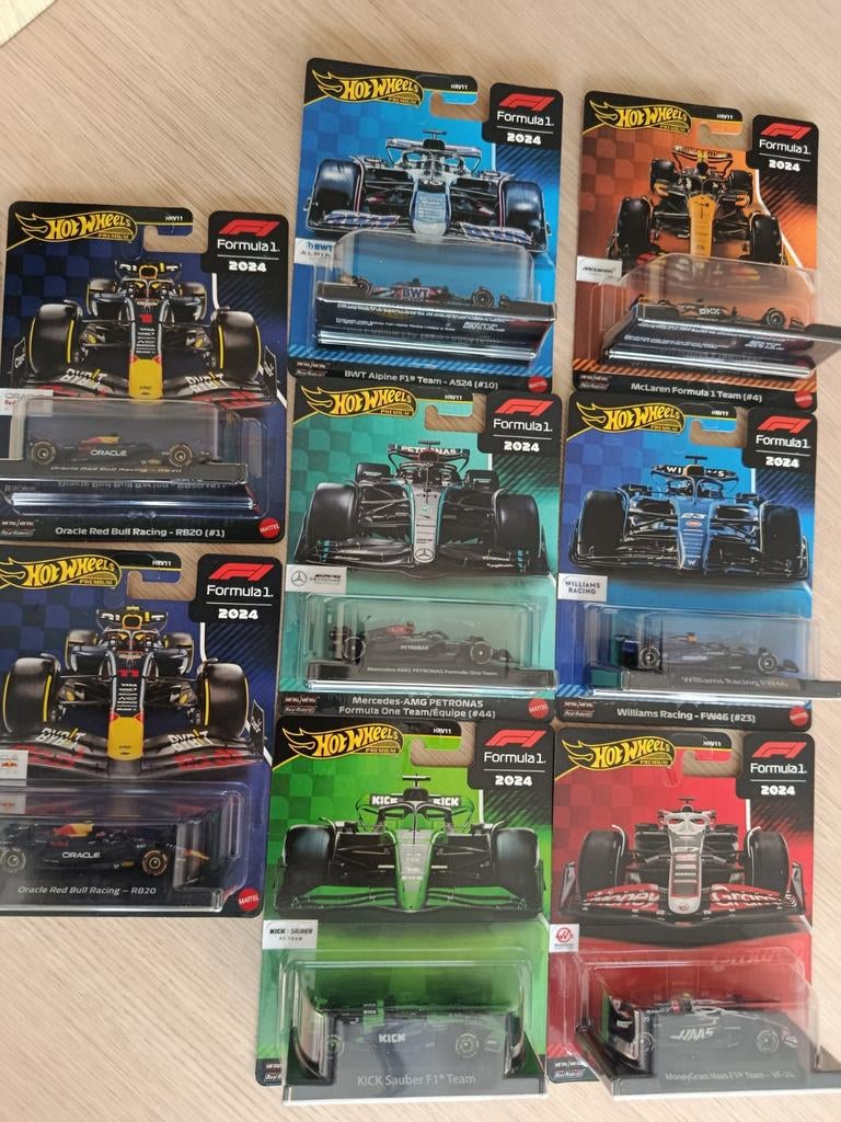 Hot Wheels formula 1 lot, Ophalen of Verzenden