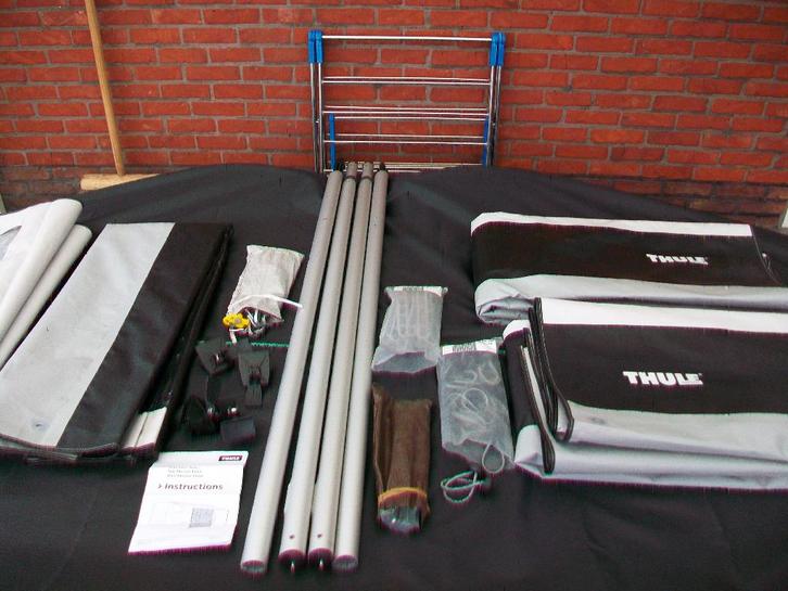 Thule G2 luifeltent set 1x gebruikt, Caravans en Kamperen, Voortenten en Luifels, Zo goed als nieuw, Thule, Ophalen