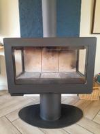 Mooie houtkachel met zijruiten, Ophalen, Houtkachel