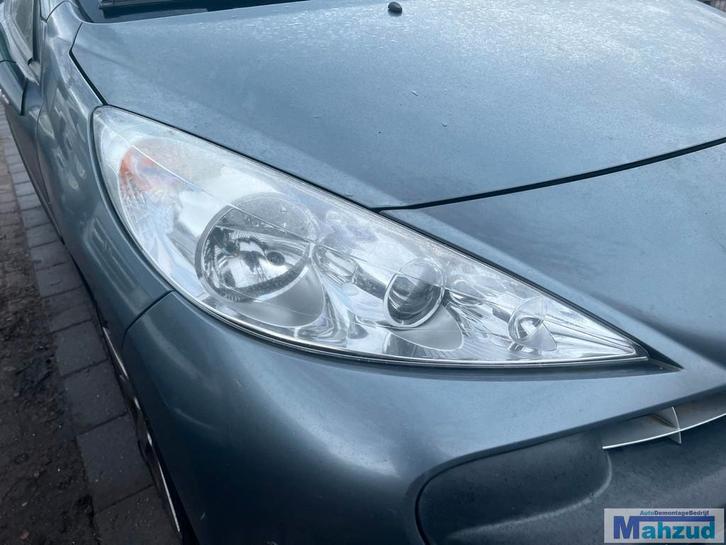 PEUGEOT 207CC rechts koplamp 2007-2012, Auto-onderdelen, Verlichting, Peugeot, Gebruikt
