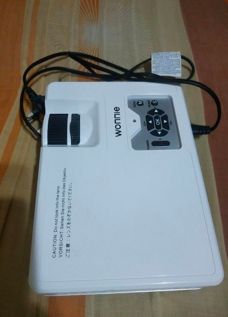 Vidéoprojecteur, TV, Hi-fi & Vidéo, Projecteurs vidéo, Envoi, Comme neuf, Full HD (1080), WONNIE