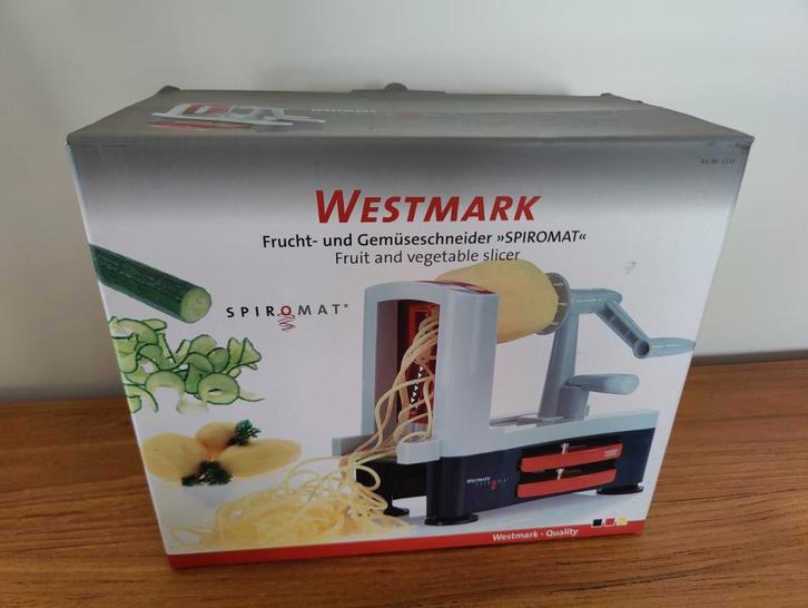 Westmark Spiromat spiraalsnijder/groentesnijder, Elektronische apparatuur, Keukenmixers, Zo goed als nieuw, Ophalen of Verzenden