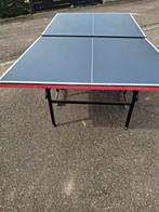 Pingpong tafel, opplooibaar, op wieltjes., Ophalen, Gebruikt, Tafel Indoor, Verrijdbaar