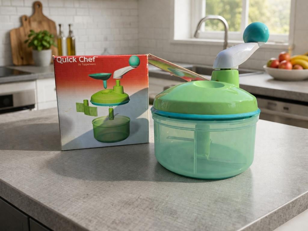 Tupperware Quick chef, Ophalen of Verzenden, Gebruikt, Groen