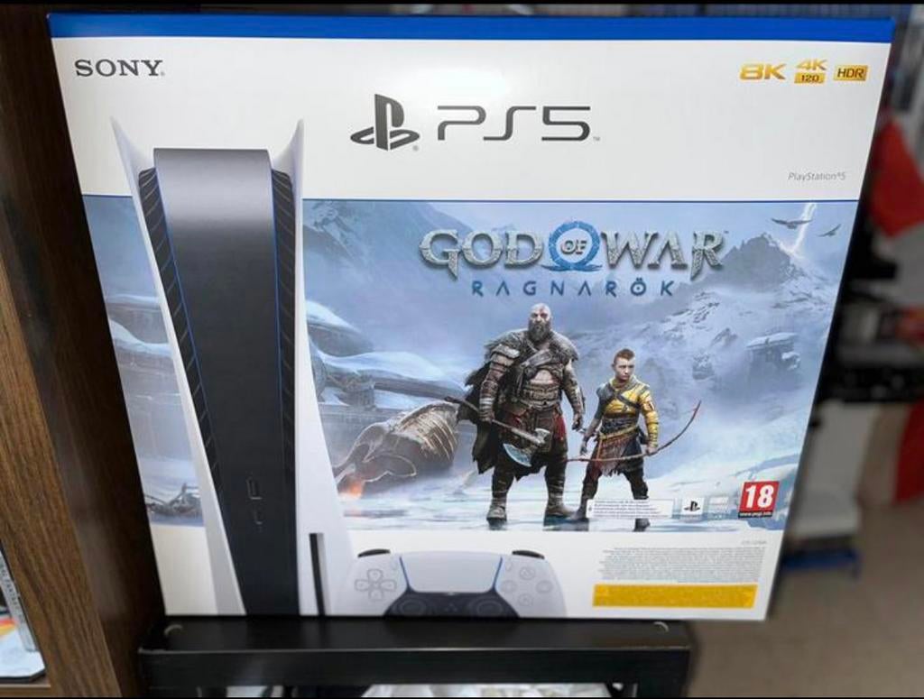 Playstation 5 god of war edition, Enlèvement, Comme neuf, Playstation 5