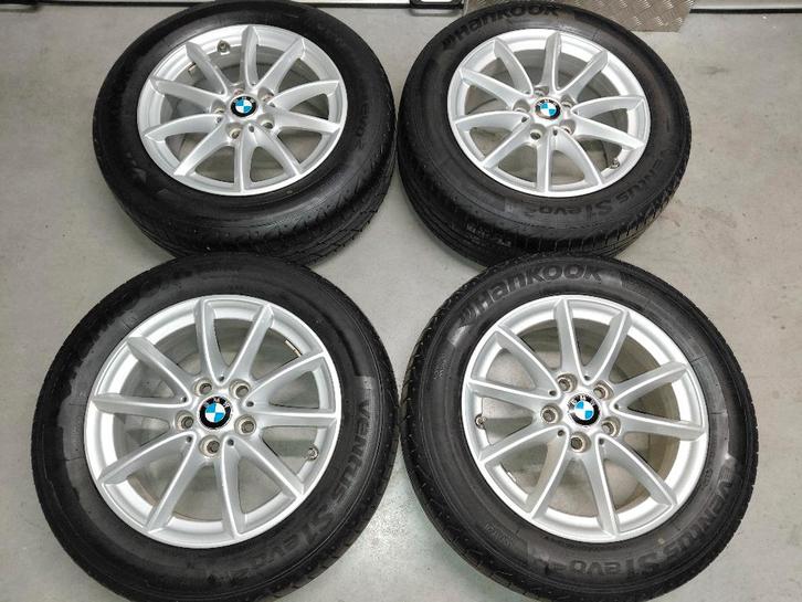 16 inch velgen met zomerbanden BMW 2-serie Tourer F45 F46, Autos : Pièces & Accessoires, Pneus & Jantes, Pneus et Jantes, Pneus été