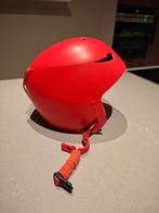 ski helm rood maat 53-56 cm, Gebruikt, Kleding, Ski, Ophalen