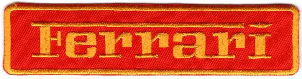 Ferrari stoffen opstrijk patch embleem #5, Verzenden, Nieuw