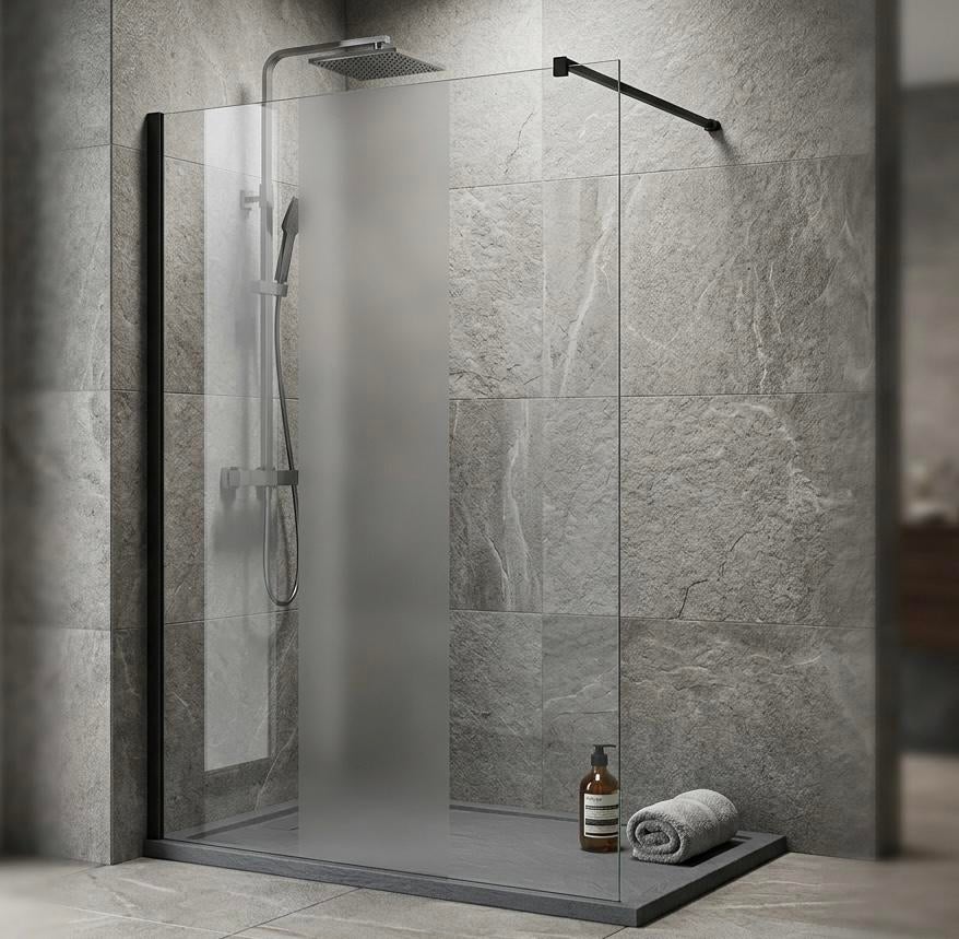 Nieuwe Balmani Inloopdouche (116x200) + Douchebak (120x90), Ophalen, Zo goed als nieuw