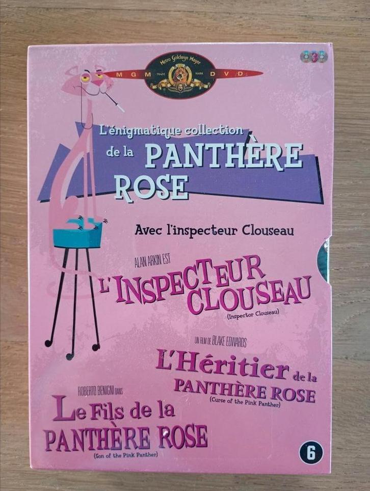 L'énigmatique collection de la panthère rose 3 DVD neuf, Cd's en Dvd's, Dvd's | Komedie, Nieuw in verpakking, Actiekomedie, Boxset