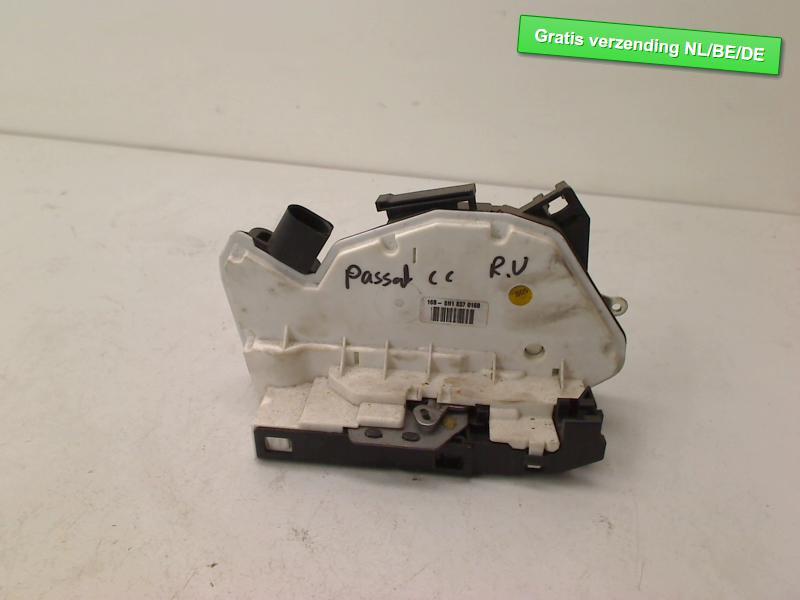 PORTIERSLOT RECHTS VOOR Passat CC (357) (5N1837016B), Auto-onderdelen, Carrosserie, Volkswagen, Voor, Rechts, Gebruikt