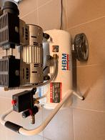 HBM Super Silent Olievrije Compressor – 24L, Doe-het-zelf en Bouw, Ophalen, Zo goed als nieuw, Olievrij