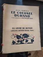 Kolonel Durand - 19 originele houtsneden van L.W Graux, Ophalen of Verzenden, Gelezen