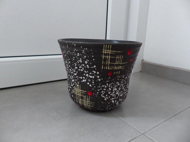 Vase vintage en céramique avec imprimé japonais, Antiquités & Art, Antiquités | Vases, Enlèvement ou Envoi