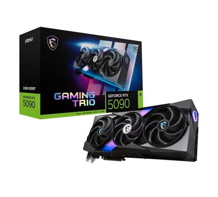 TRIO DE JEU MSI GeForce RTX 5090 32 Go, Informatique & Logiciels, Cartes vidéo, Enlèvement