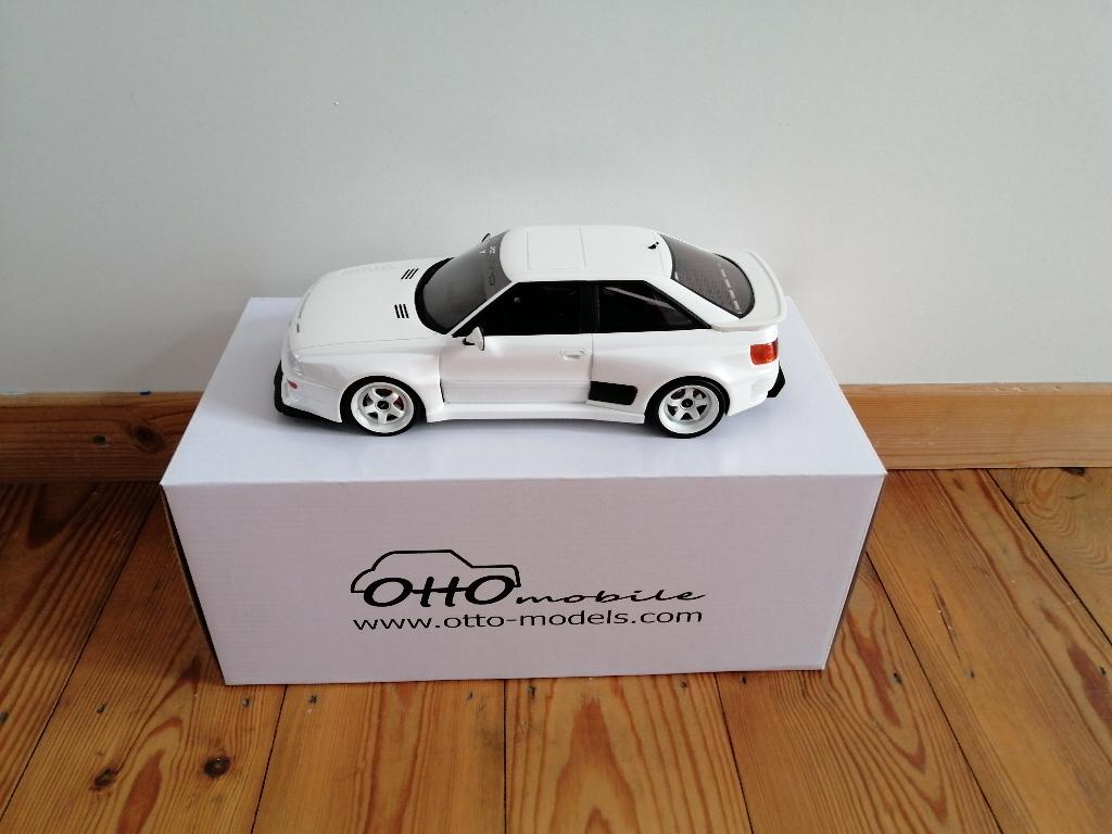1/18 Ottomobile Audi 80 B4 Coupe RS2 Prior Design, Hobby & Loisirs créatifs, Voitures miniatures | 1:18, Enlèvement, Utilisé, Voiture