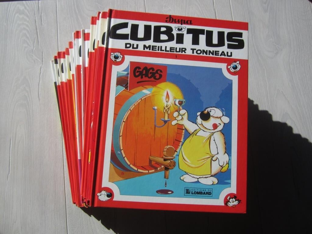 Cubitus - cartonnées : 4,00Eur / pièce, Plusieurs BD, Enlèvement ou Envoi, Comme neuf, Dupa