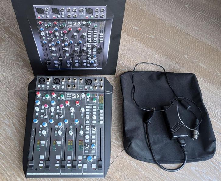 SSL Six analog Mischpult, Musique & Instruments, Tables de mixage, Comme neuf, 20 canaux ou plus, Enlèvement ou Envoi