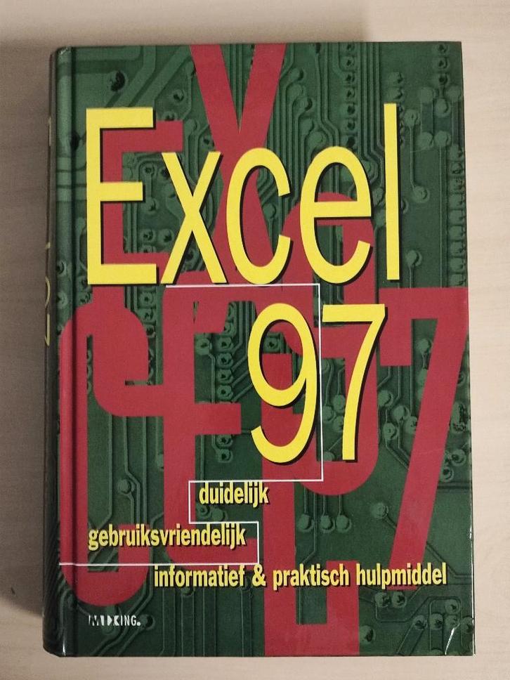 Manuel Excel 97 NL, Livres, Informatique & Ordinateur, Comme neuf, Logiciel, Enlèvement ou Envoi