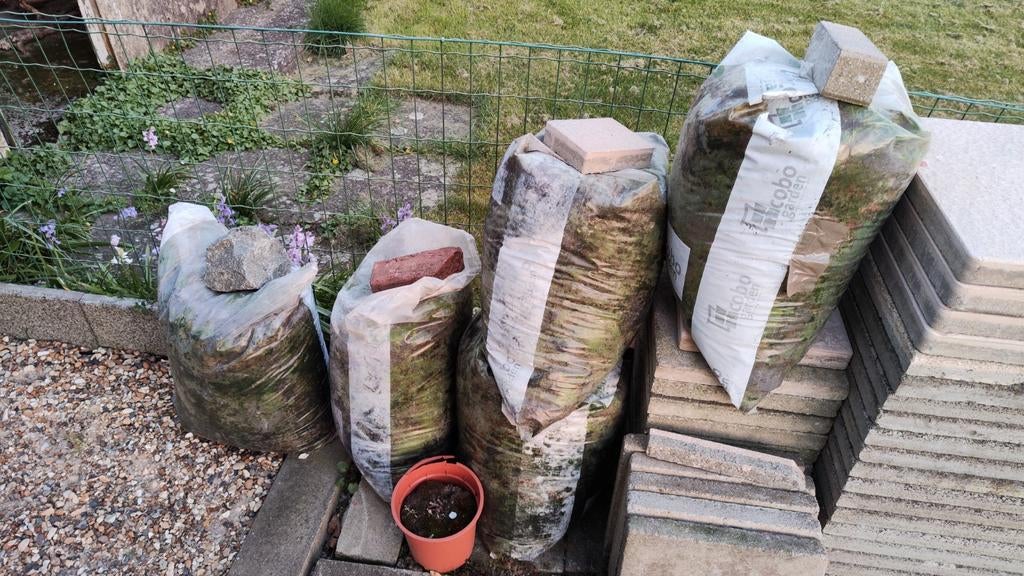 Vruchtbare bodemlaag, Ophalen