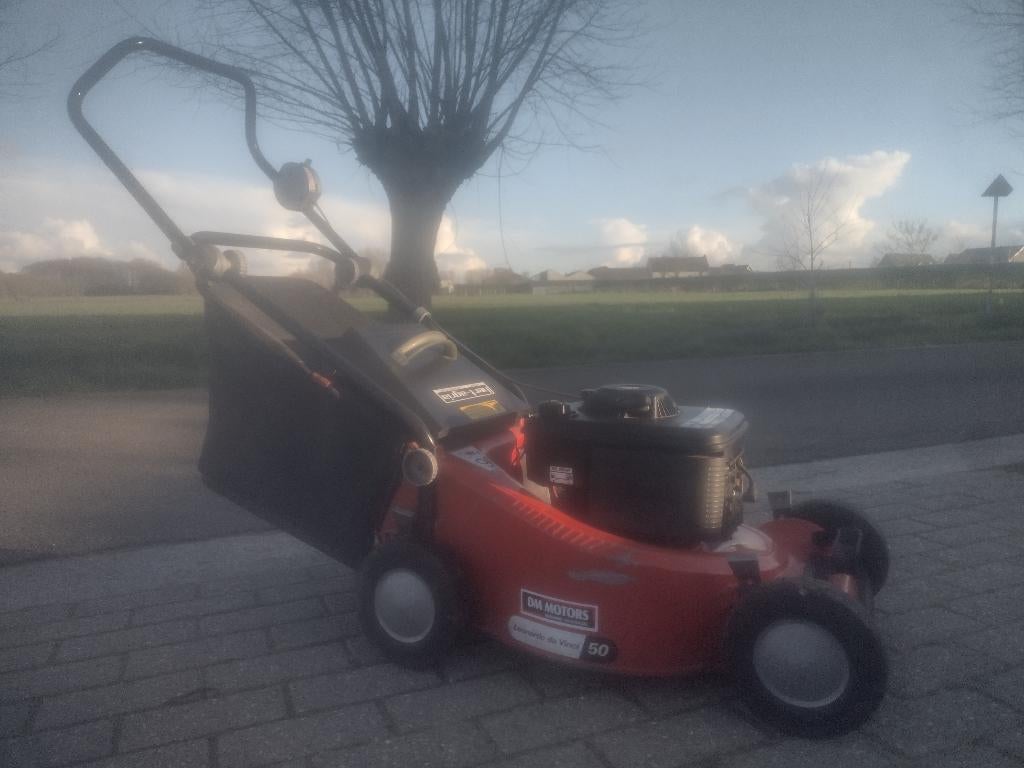 Grasmaaier briggs& Stratton onderhoud gehad, Tuin en Terras, Ophalen, Cirkelmaaier, Opvangbak, 40 t/m 49 cm
