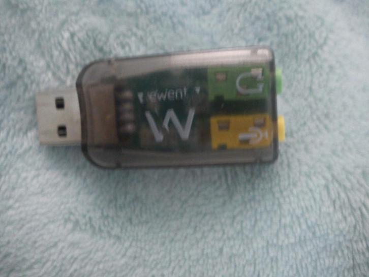 Ewent USB sound adapter, Computers en Software, Geluidskaarten, Nieuw, Extern, Ophalen of Verzenden