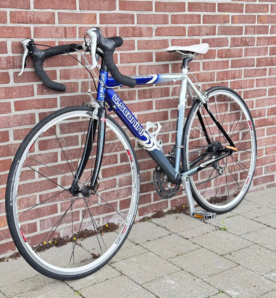 Le vélo de course U.Scanini est toujours en très bon état, Vélos & Vélomoteurs, Autres marques, Aluminium, 57 à 61 cm, Enlèvement