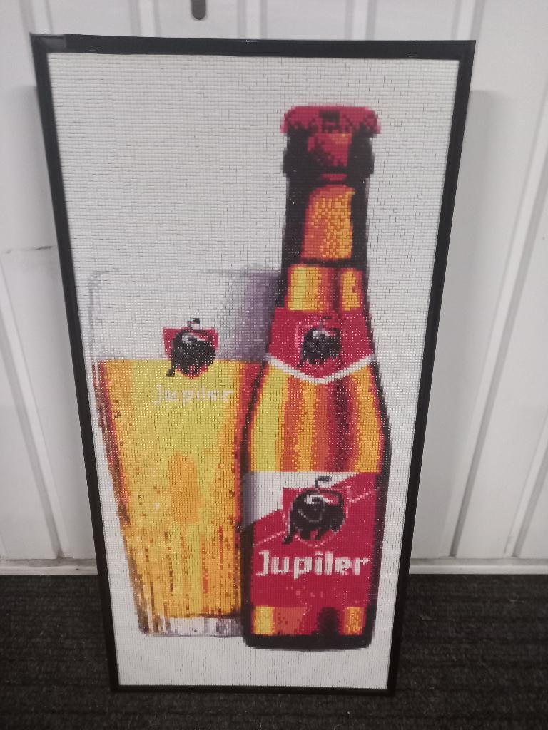 Conseil de promotion Jupiler, Collections, Marques de bière, Enlèvement, Utilisé, Panneau, Plaque ou Plaquette publicitaire, Jupiler