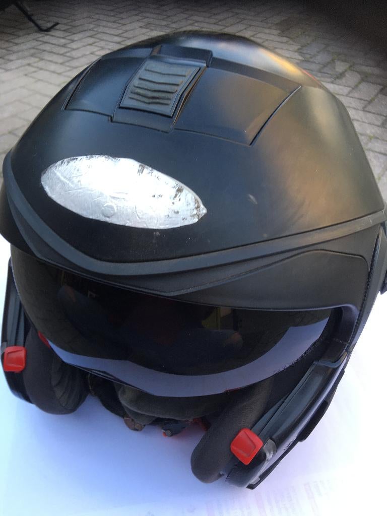 Helm CABERG LARGE zwart zonnevizier 50 €, Motoren, Kleding | Motorhelmen, Ophalen, Caberg