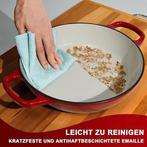 Poêle en fonte émaillée | LIVRAISON GRATUITE, Neuf, -, -, AHJ