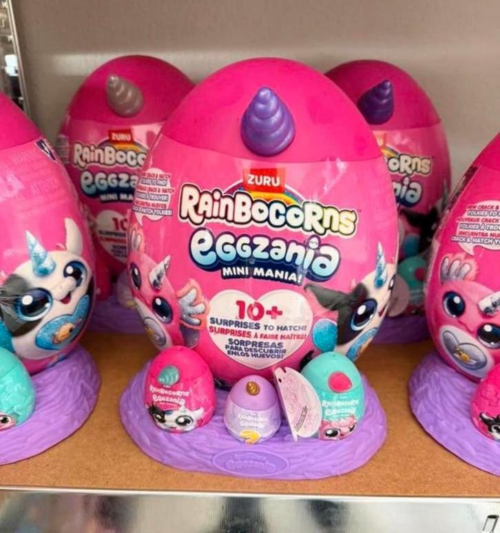 ZURU Rainbocorns Eggzania Mania 23cm Verrassingsei knuffel, Kinderen en Baby's, Speelgoed | Knuffels en Pluche, Nieuw, Overige typen