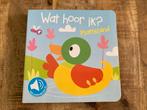Kartonnen geluidenboek - Wat hoor ik? Platteland, Ophalen of Verzenden, Gelezen, Jongen of Meisje, 4 jaar