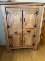 Massief houten eetkamer in zeer goede staat, Huis en Inrichting, Ophalen, Gebruikt, 6 tot 8 stoelen